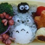 わかめご飯の素でできるトトロ☆キャラ弁 わかめご飯の素でできるトトロ☆キャラ弁