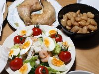 誕生日の料理