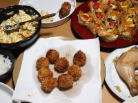 誕生日の料理
