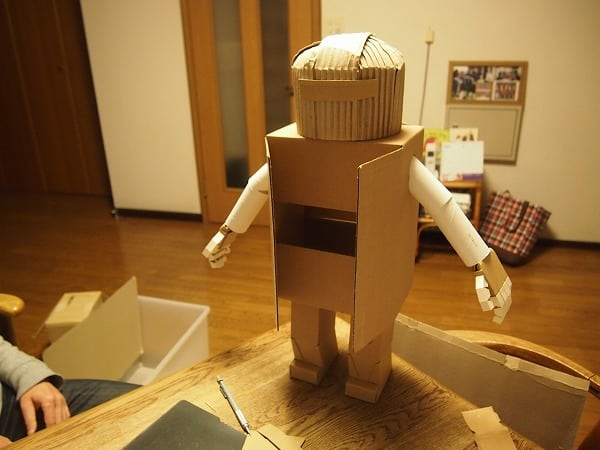 手作りロボット